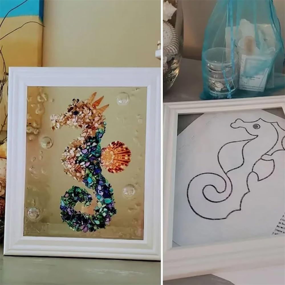 Amazon.co.jp: シーグラスアートキット、大人用シーグラスアートキット