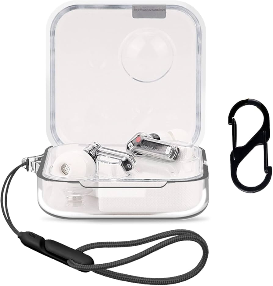 Amazon | 【2023 NEW】Nothing Ear（2） 用 ケース カバー （カラビナ