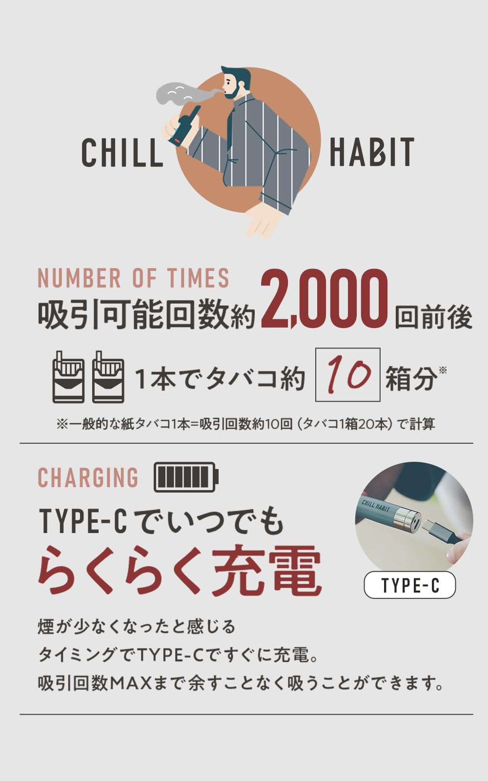 Amazon | チルハビット CHILL HABIT 水パイプ 水タバコ 持ち運び