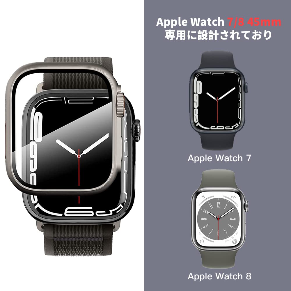 Amazon.co.jp: 【7/8 変身 Ultra】Apple Watch 7/8 用 ケース 45mm