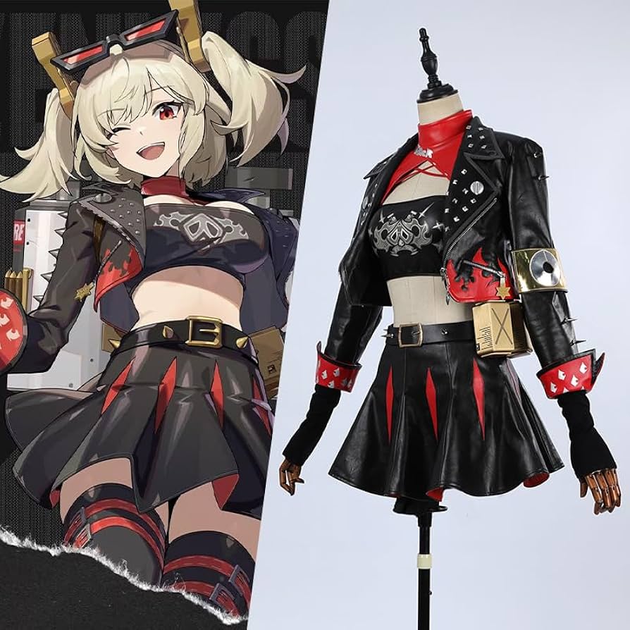 Amazon.co.jp: ゼンレスゾーンゼロ バーニス コスプレ衣装 COS服