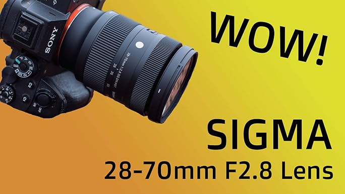 Amazon.com : Sigma 28-70mm F2.8 DG DN for Sony E Black : Electronics