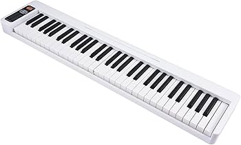 Amazon | 61鍵折りたたみ式電子ピアノ 多機能電子オルガン 61フル