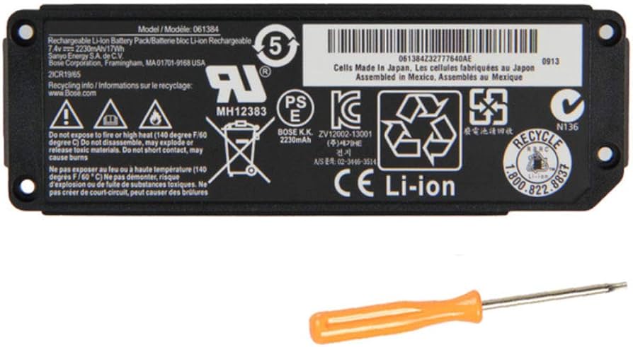 Amazon | （2個入り） 電池 BOSE 061384内蔵バッテリー For BOSE