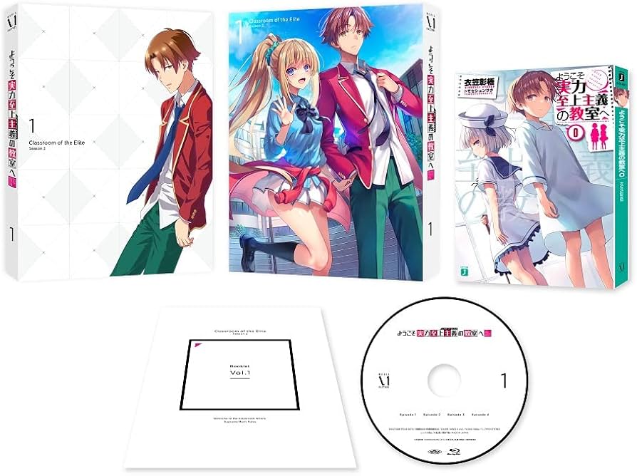 Amazon.co.jp: ようこそ実力至上主義の教室へ 2nd Season 第1巻 [Blu