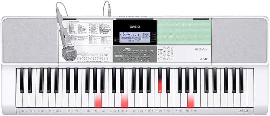 Amazon | CASIO(カシオ) 61鍵盤 電子キーボード LK-512 [光