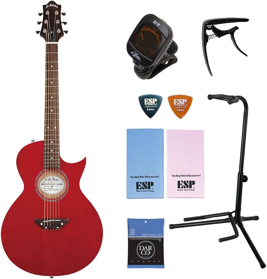 Amazon | GrassRoots G-AC-45 See Thru Red《すぐに始められる