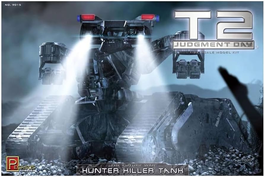 Amazon.com: Pegasus Hobbies Terminator 2 Hunter Killer Tank Model