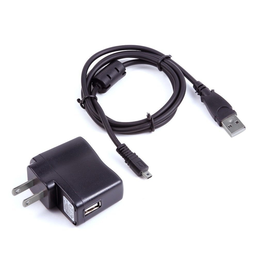 Amazon.com: USB AC Adapter Charger +PC Data Cable for Panasonic