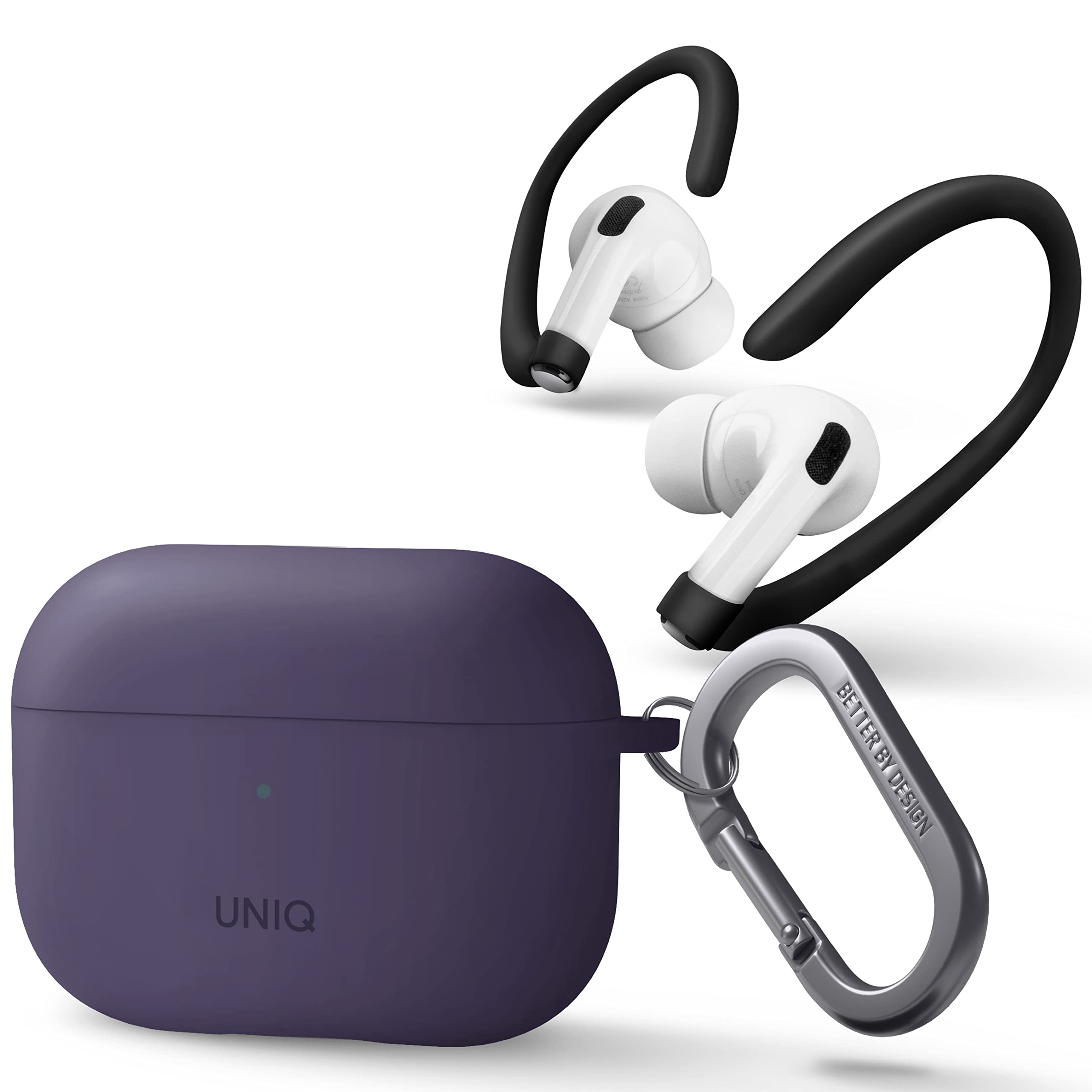 Amazon | UNIQ AirPods Pro2 ケース AirPodsPro2に対応 ワイヤレス充電