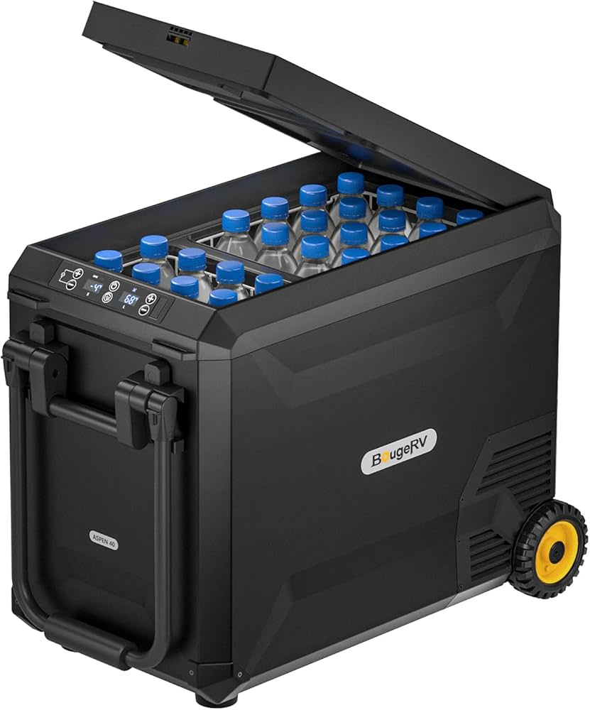 BougeRV ポータブル冷蔵庫・冷凍庫(－20～20℃)9L バッテリー無し