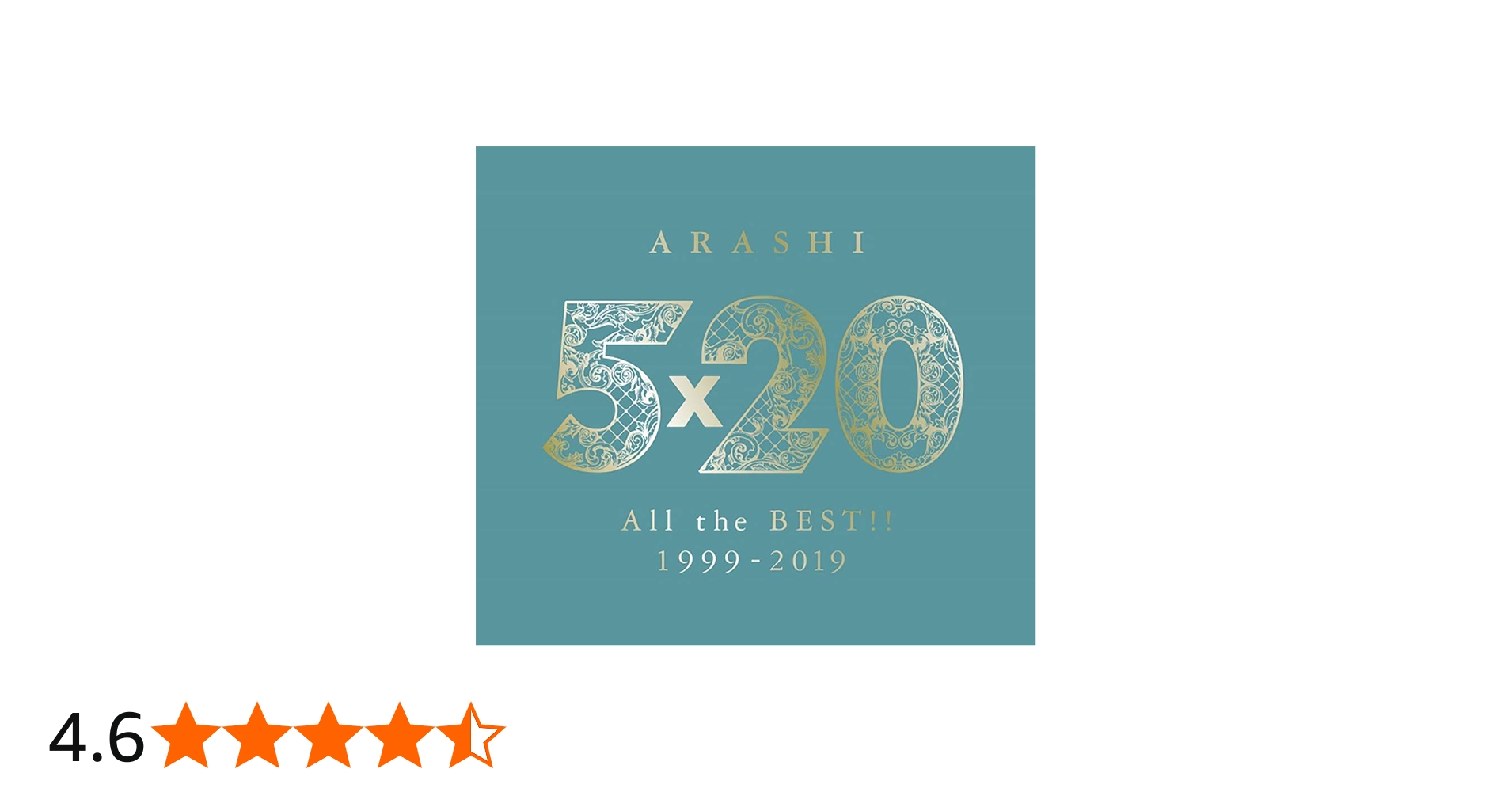 Amazon.co.jp: 5×20 All the BEST!! 1999-2019 (初回限定盤2) (4CD+