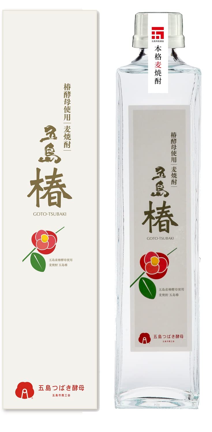 Amazon.co.jp: 五島列島酒造 五島椿 瓶 23度 500ml [ 焼酎 長崎県