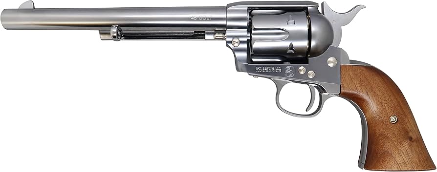 Amazon | マルシン コルト SAA.45 キャバルリー シルバーABS 木製