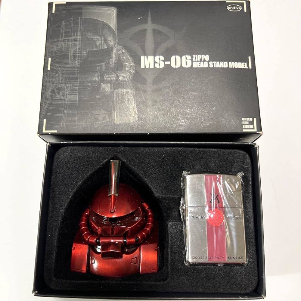 Amazon.co.jp: ZIPPO ジッポー 機動戦士 MS-06 ZAKU ザク シャア専用