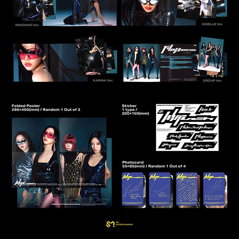Amazon.com: AESPA - 5th mini album [WHIPLASH] (SPEED VER.) (WINTER