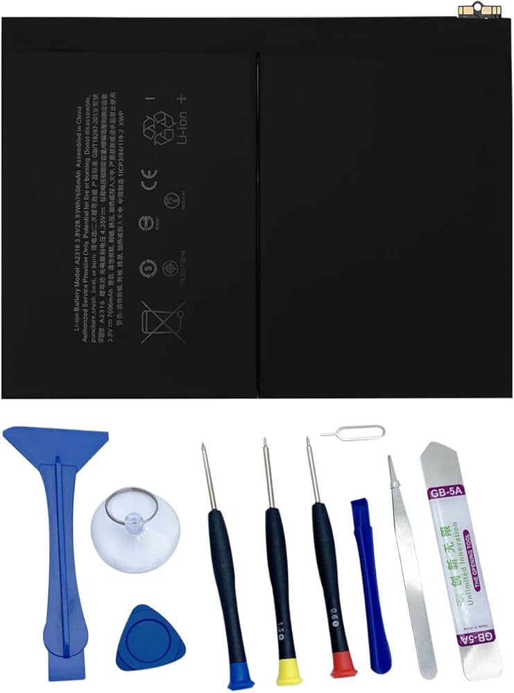 Amazon.com: Pinsinholy A2288 A2316 Battery Compatible with iPad