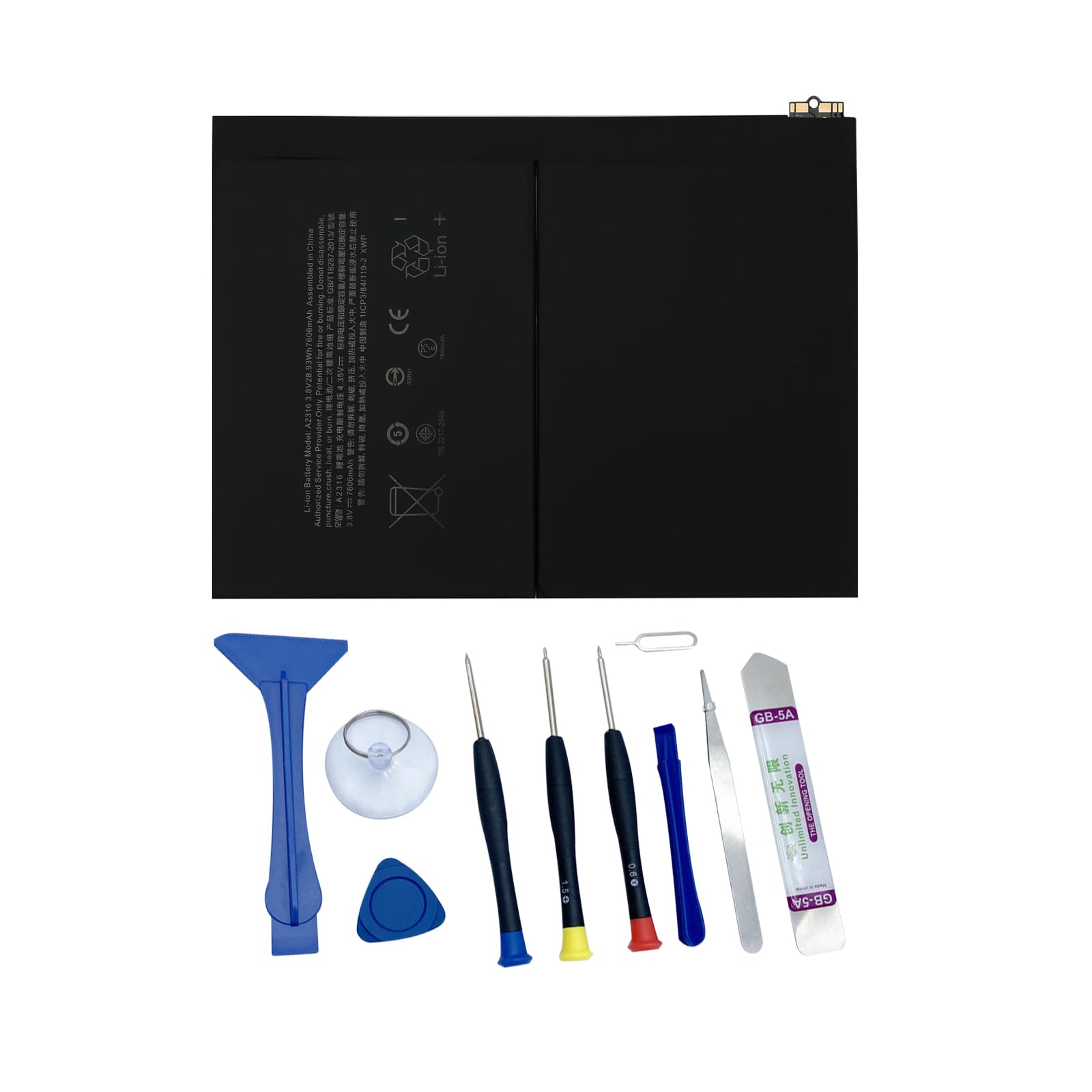 Amazon.com: Pinsinholy A2288 A2316 Battery Compatible with iPad