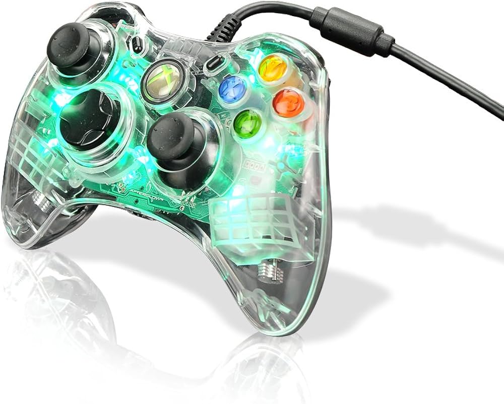 Amazon.com: Afterglow AX.1 Controller for Xbox 360 - Green : Video