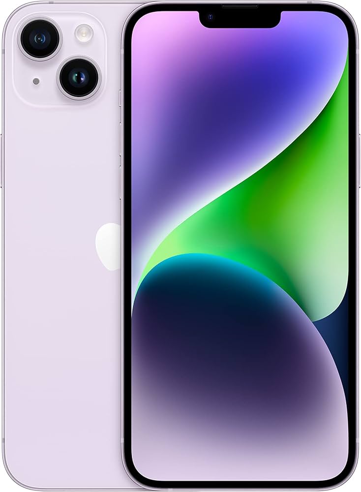 Amazon.com: Apple iPhone 14 Plus, 256GB, Purple for Unlocked