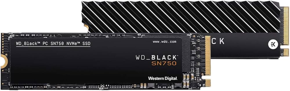 Amazon | WESTERN DIGITAL WD Black SN750 SSD M.2 PCIe Gen 3x4 with