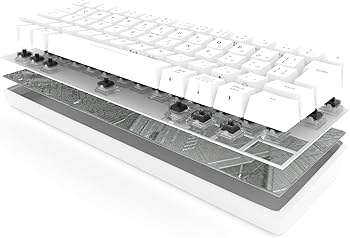 Amazon | KIMOCA ワイヤレス メカニカルキーボード 日本語配列