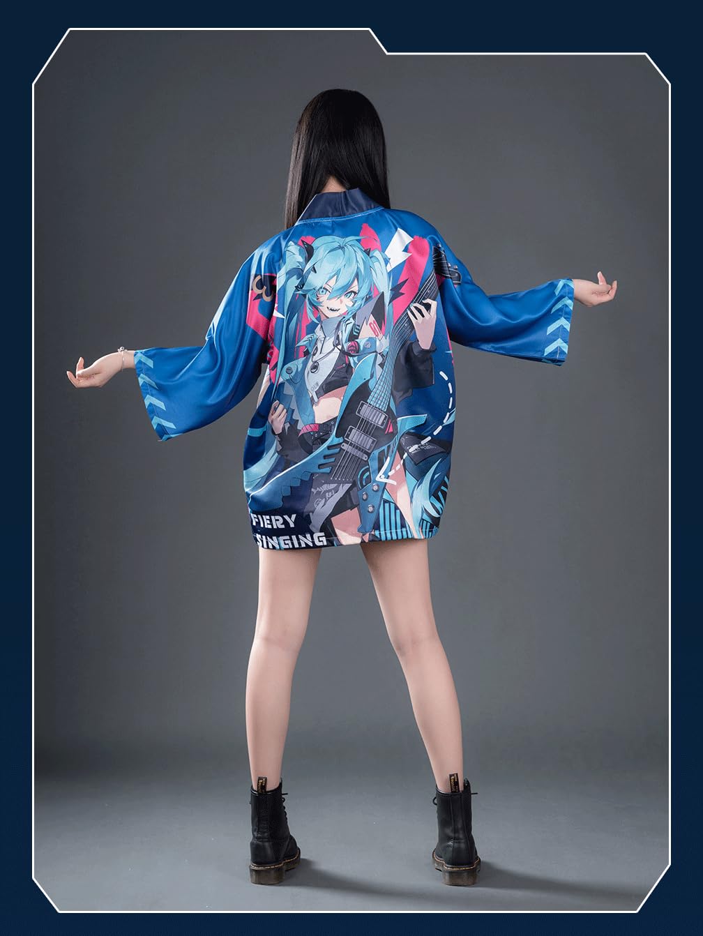 Amazon.co.jp: 初音ミク法被,激唱狂欢シリーズ，法被 お祭り衣装