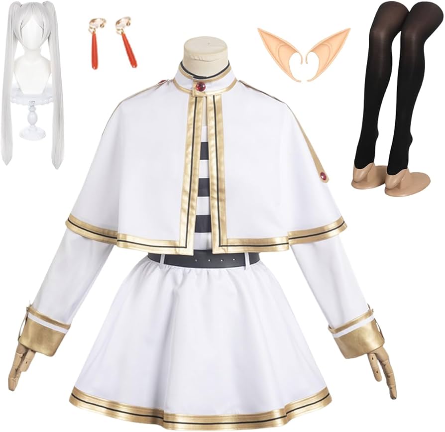 Amazon.co.jp: [HAOJEE]フェルン コスプレ フリーレン コスプレ衣装