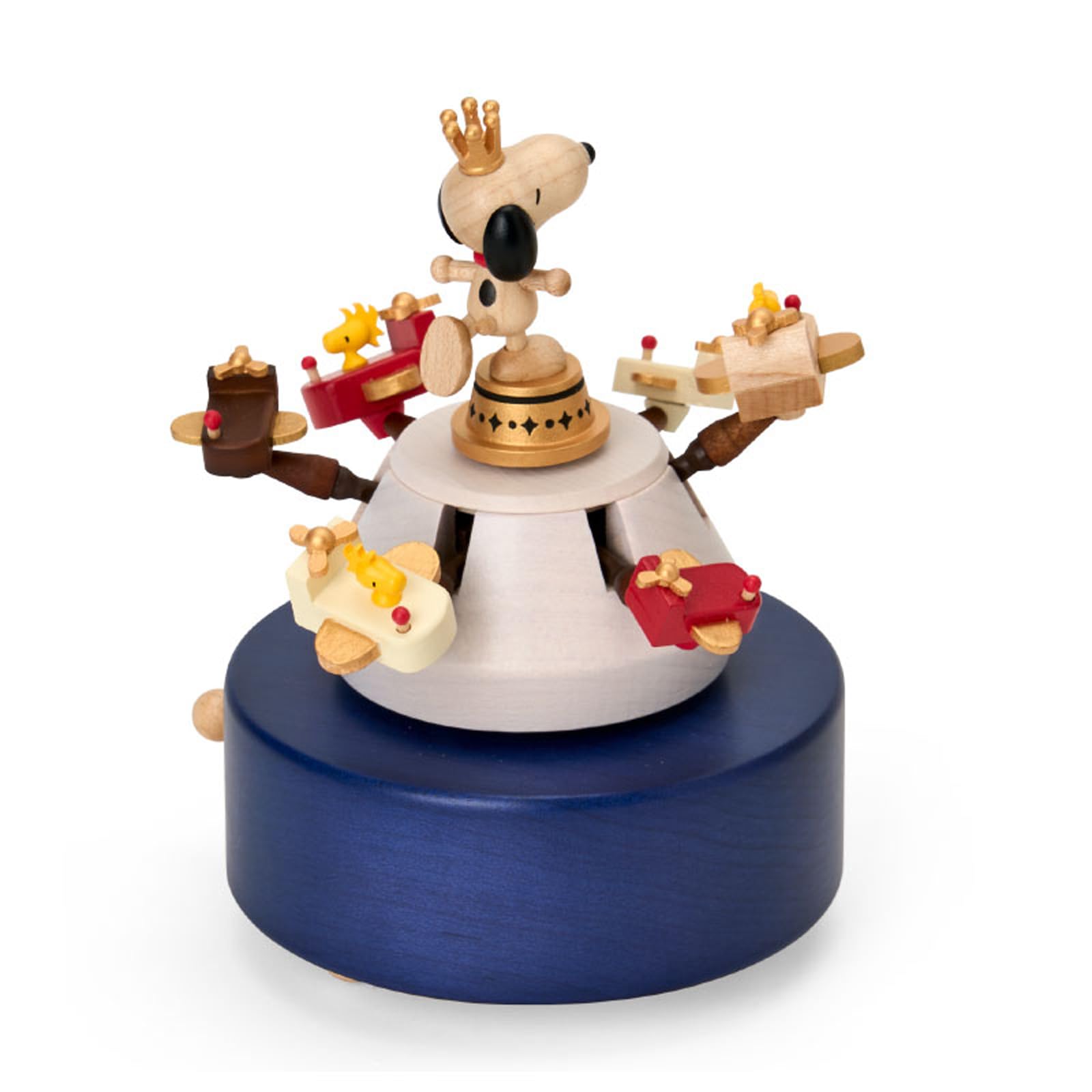 Amazon | サンリオ(SANRIO) 木製オルゴール 遊園地 スヌーピー