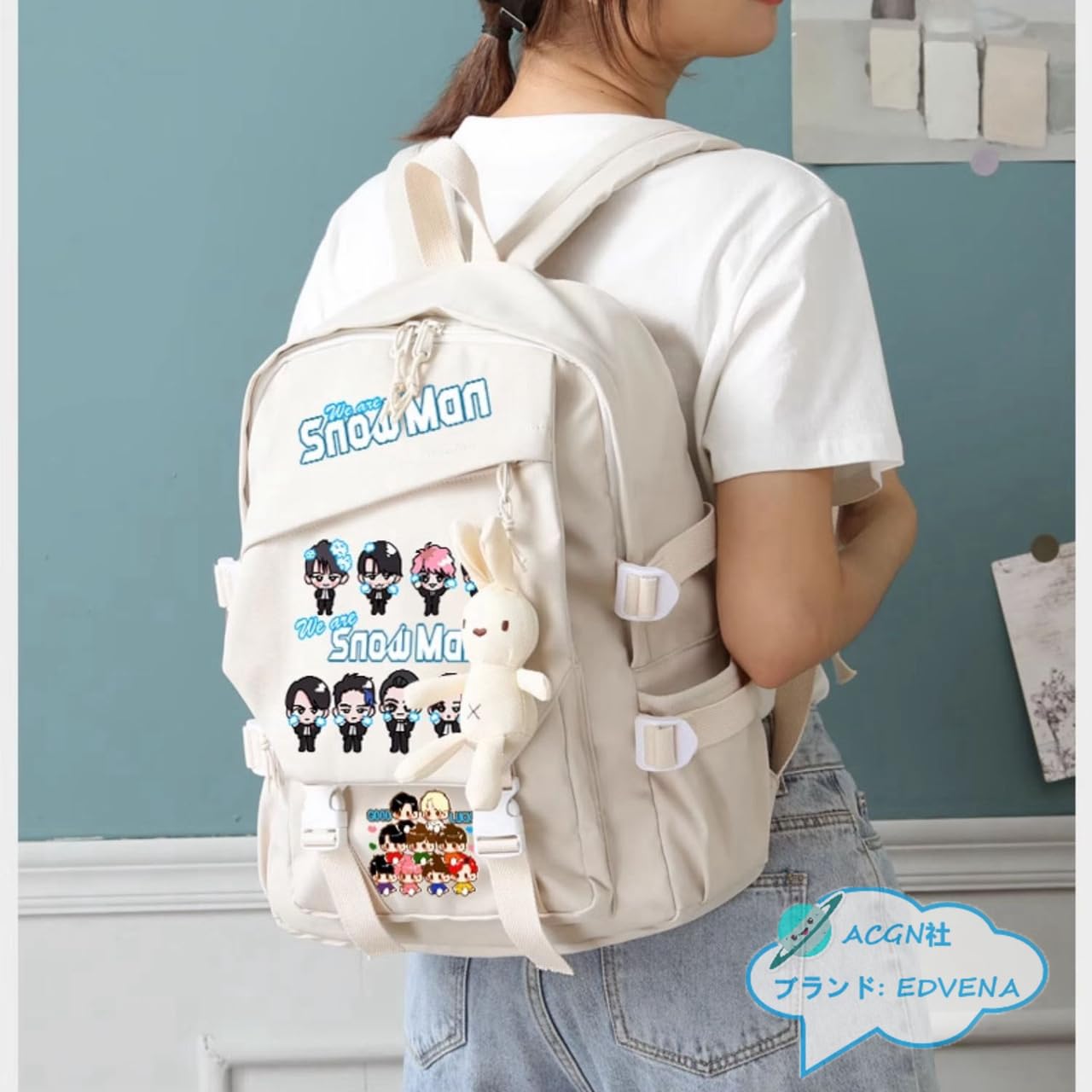 Amazon.co.jp: スノーマン リュック バックパック Snowman 目黒蓮