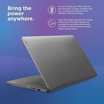 Amazon.com: Lenovo IdeaPad 3 Laptop, 14
