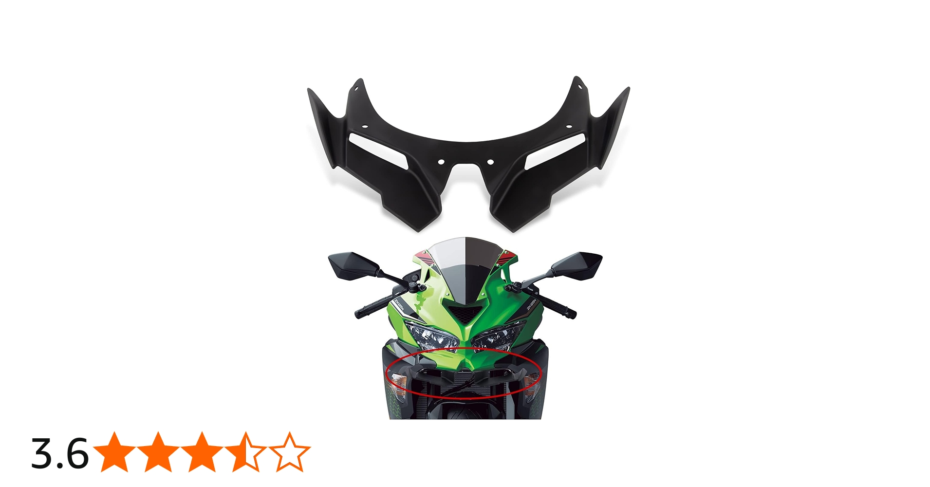 Amazon.co.jp: オートバイ用 フロントフェアリング フロント ウィンド