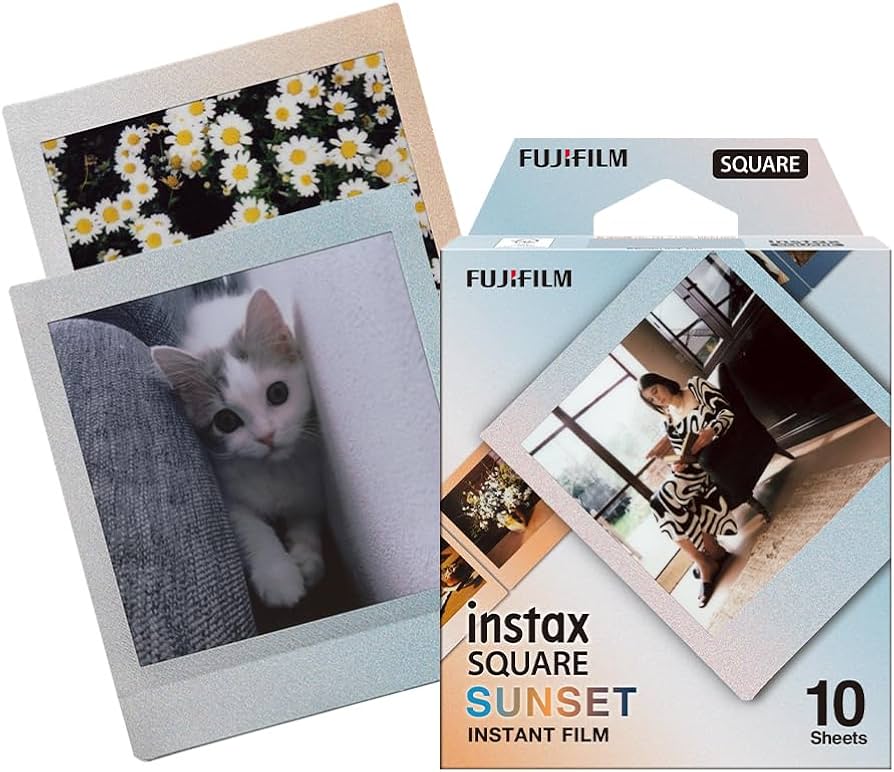 Amazon.com : FUJIFILM Instax Square Sunset Film - 10 Exposures