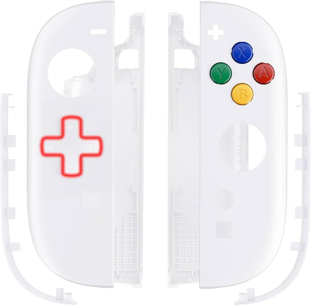 Amazon.co.jp: eXtremeRate JoyCon 2対応用DIY交換用シェル (十字キー