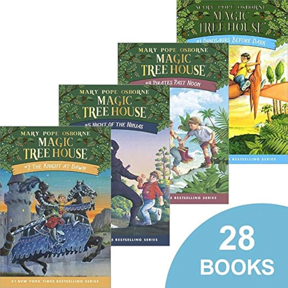 Amazon.com: Magic Tree House 55 Book Mega Set - Mary Pope Osborne