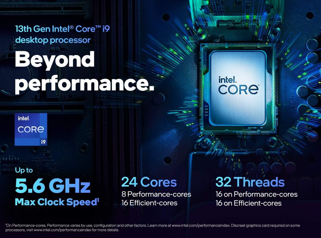 Amazon.com: Intel Core i9-13900F Desktop Processor 24 cores (8 P