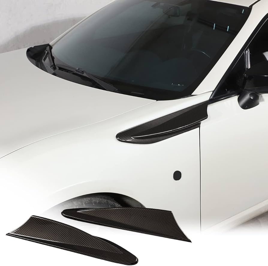 Amazon | DIYUCAR 車 サイドフェンダー エア口 エアフロー フェンダー