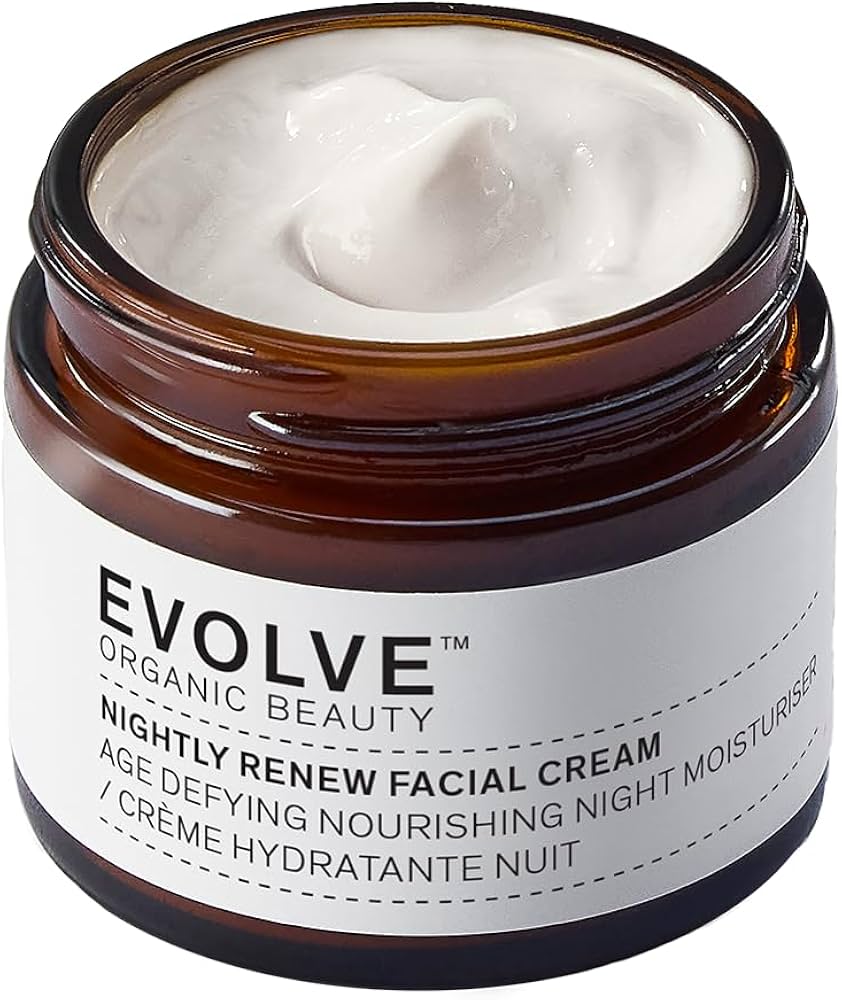 Amazon.com: Evolve Organic Beauty - Nightly Renew Facial Cream