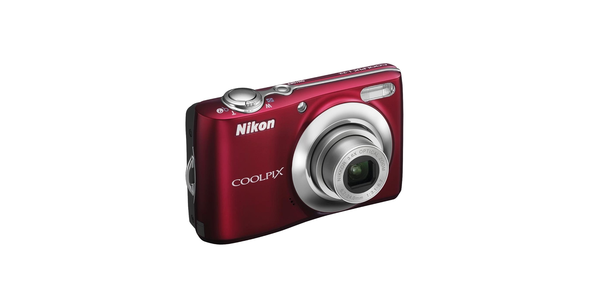 Amazon.com : Nikon Coolpix L22 12.0MP Digital Camera with 3.6x