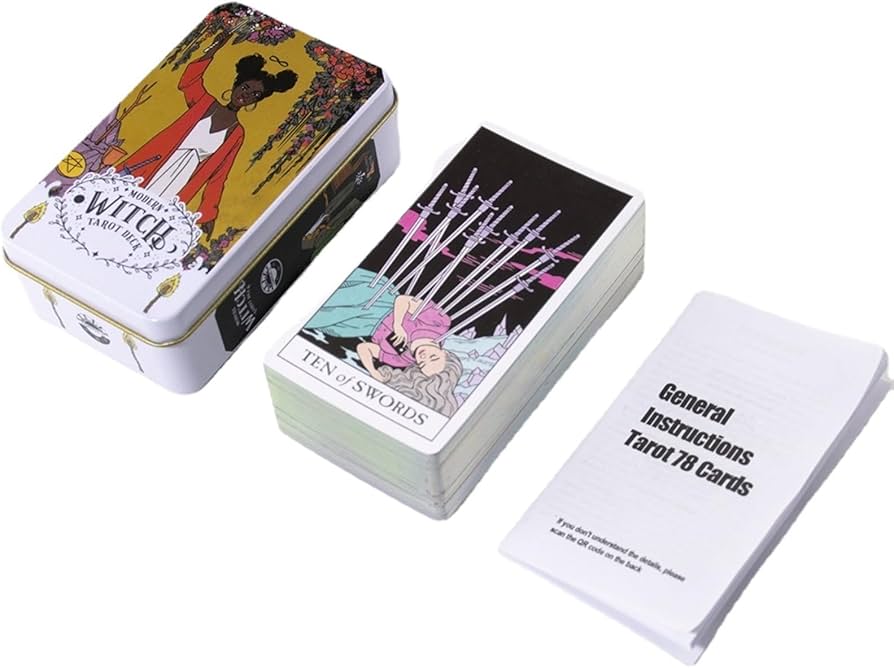 Amazon.co.jp: モダンウィッチタロットで魔法を発見-初心者タロット