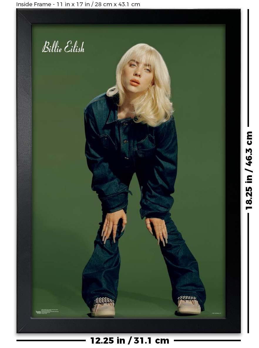 Amazon.com: Scorpio Posters Billie Eilish - Denim Mini Poster