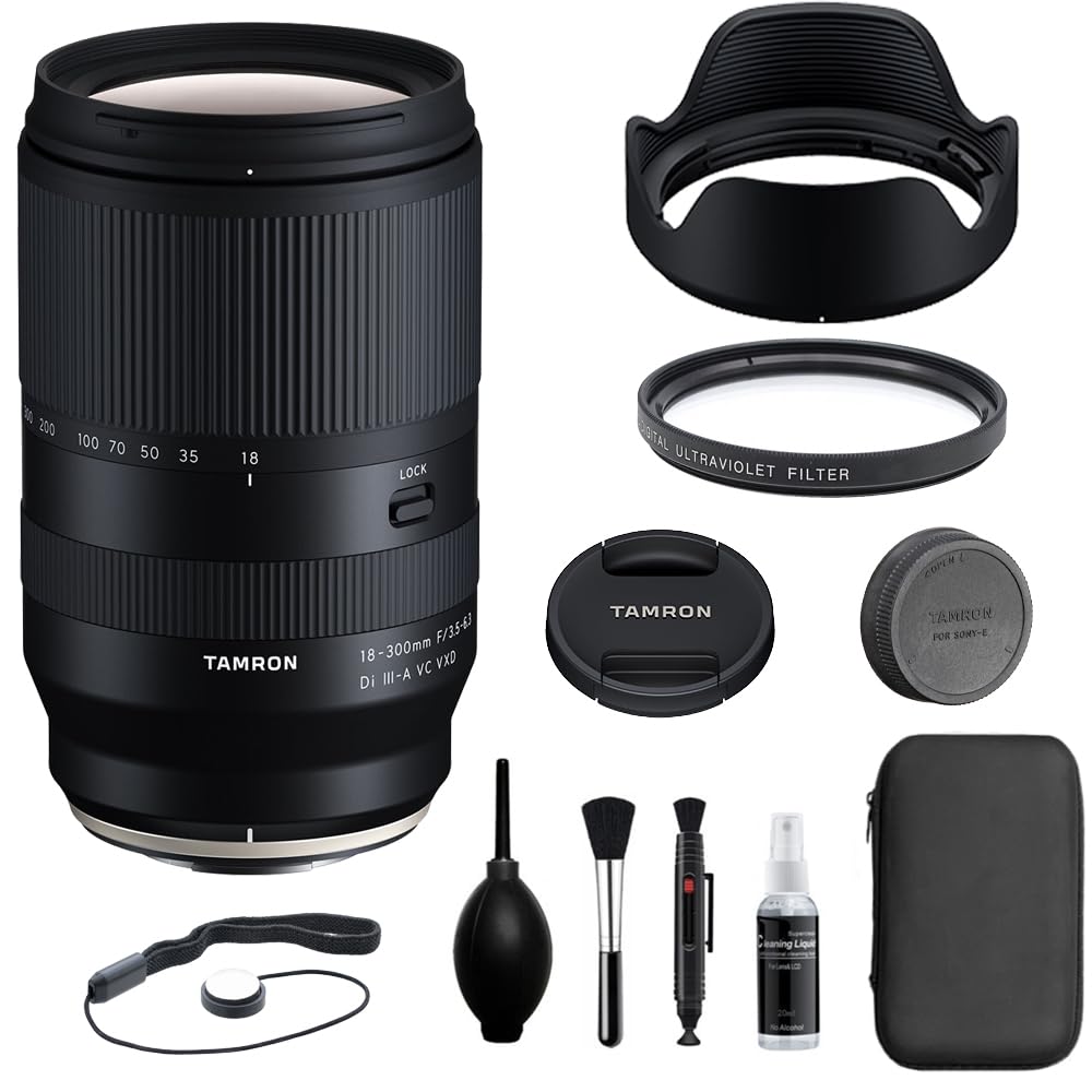 Amazon.com : Tamron 18-300mm f/3.5-6.3 Di III-A VC VXD Lens