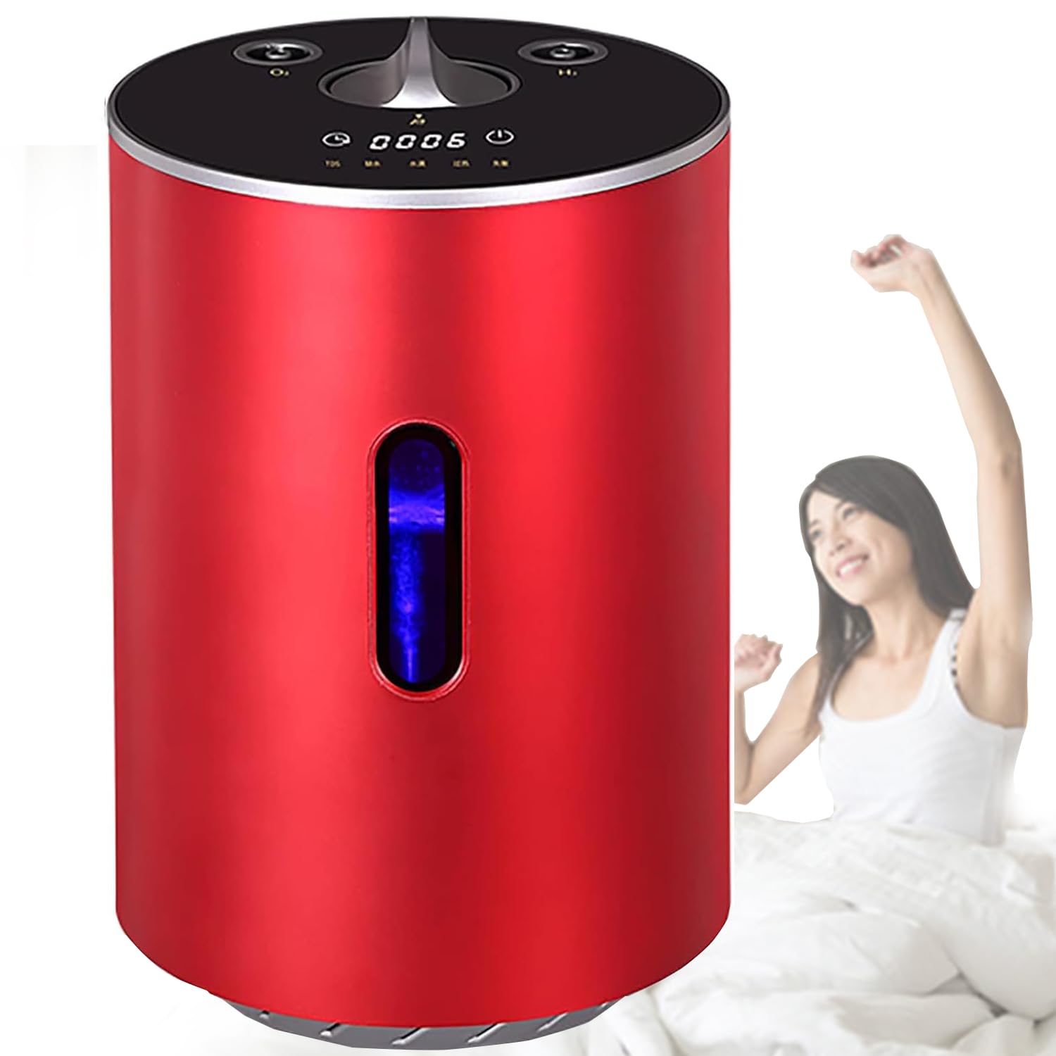 Amazon.co.jp: MUDOU 水素吸入機 150ml/分 (100H+50O) デュアル出力 H2