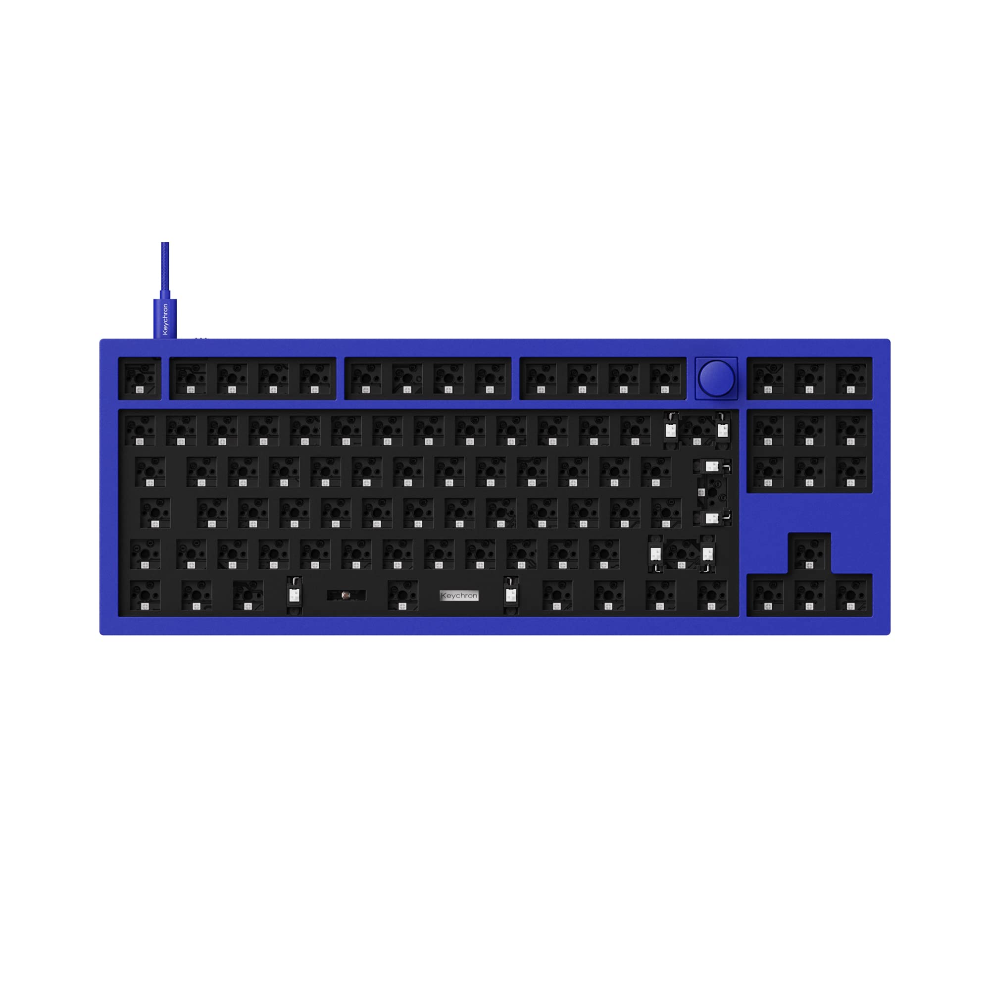 Amazon | Keychron Q3ベアボーンキット ISO EUノブバージョン QMK/VIA