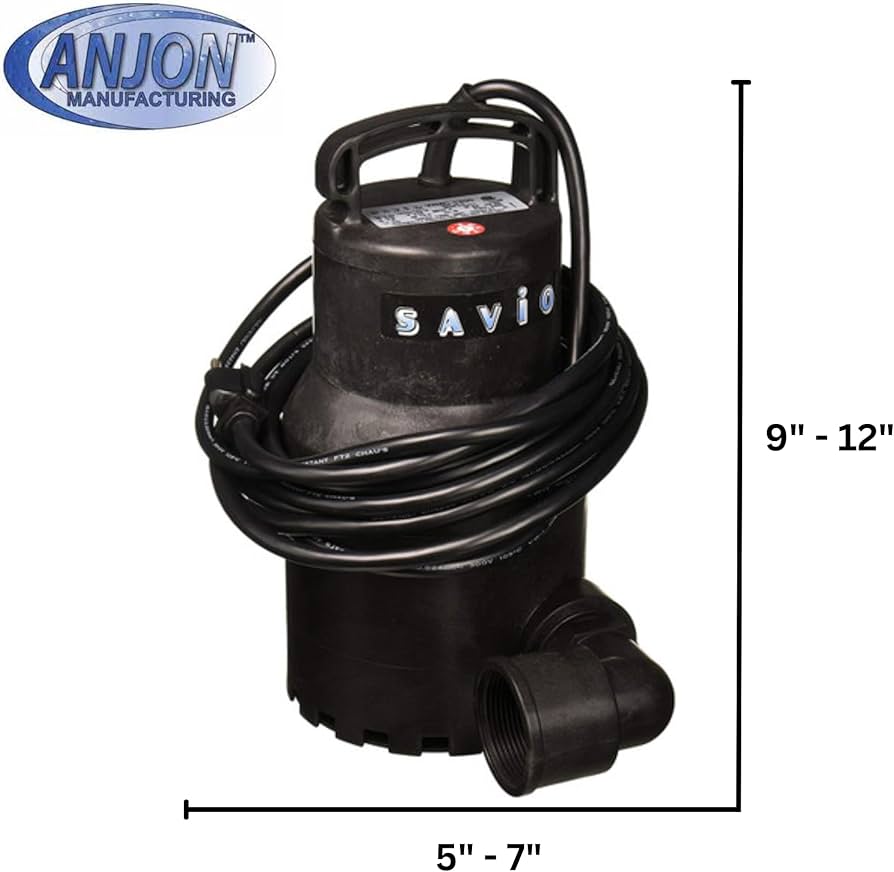 Amazon.com: Savio Water Master Clear 3960 GPH Submersible Pond