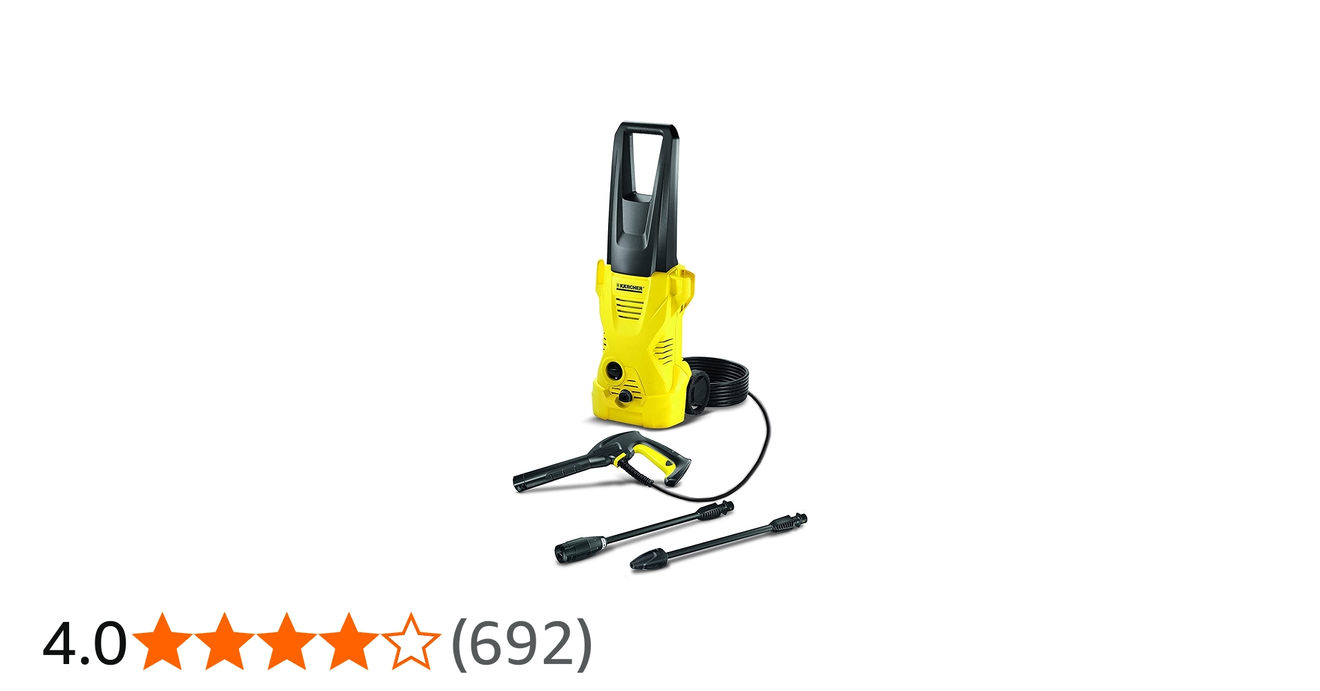 Amazon | ケルヒャー(KARCHER) 高圧洗浄機 K2 1.602-218.0 【メーカー