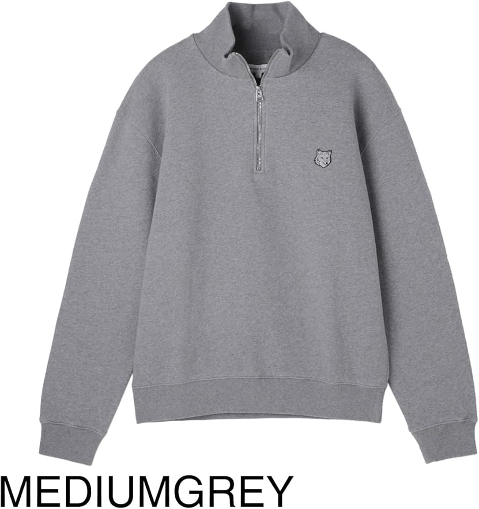 Amazon.co.jp: (メゾンキツネ) MAISON KITSUNE ハーフジップ