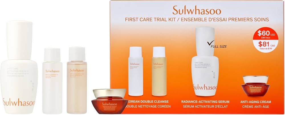 Amazon.com: Sulwhasoo First Care Trial Kit : Beauty & Personal Care