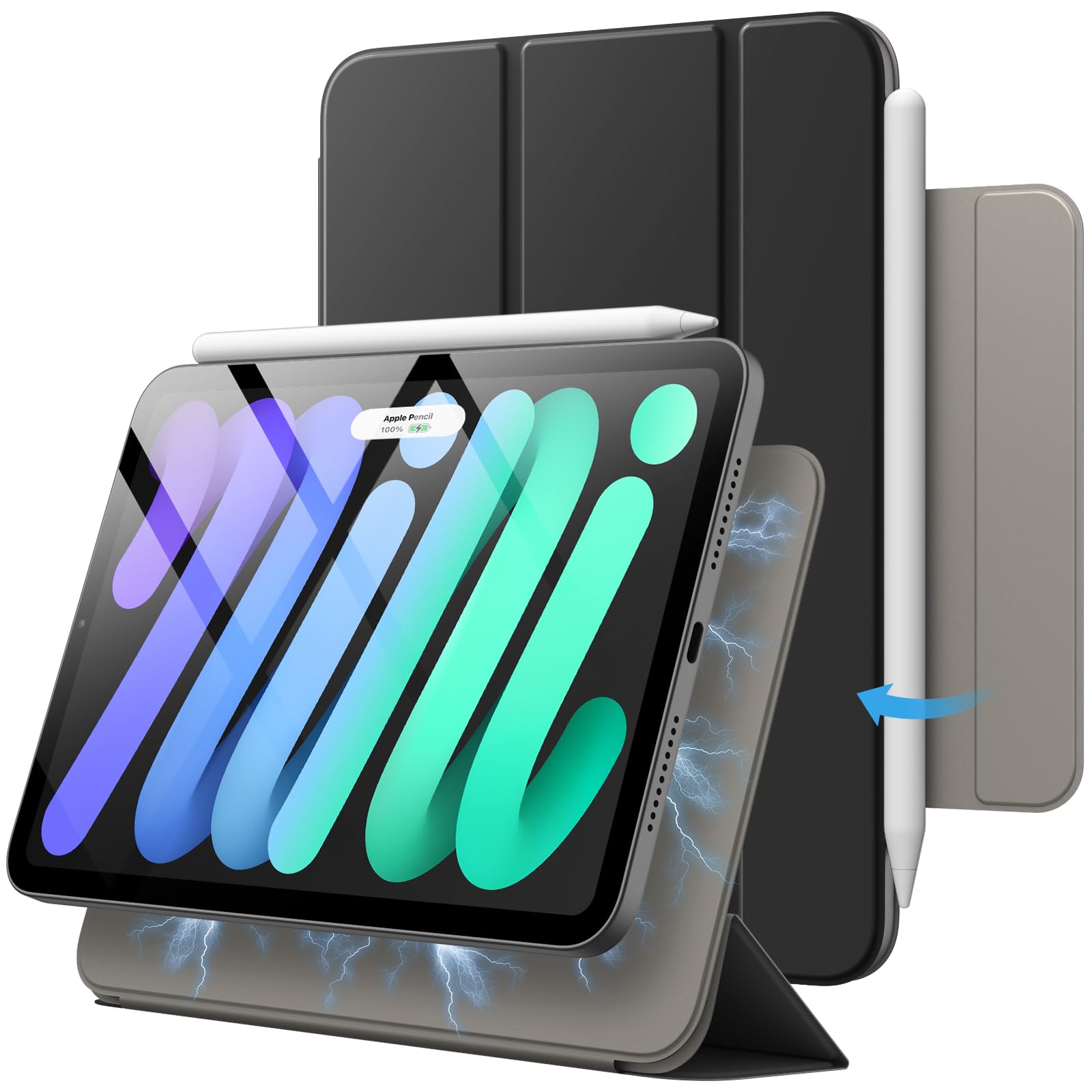 Amazon.co.jp: JETech マグネットケース iPad mini (A17 Pro 2024