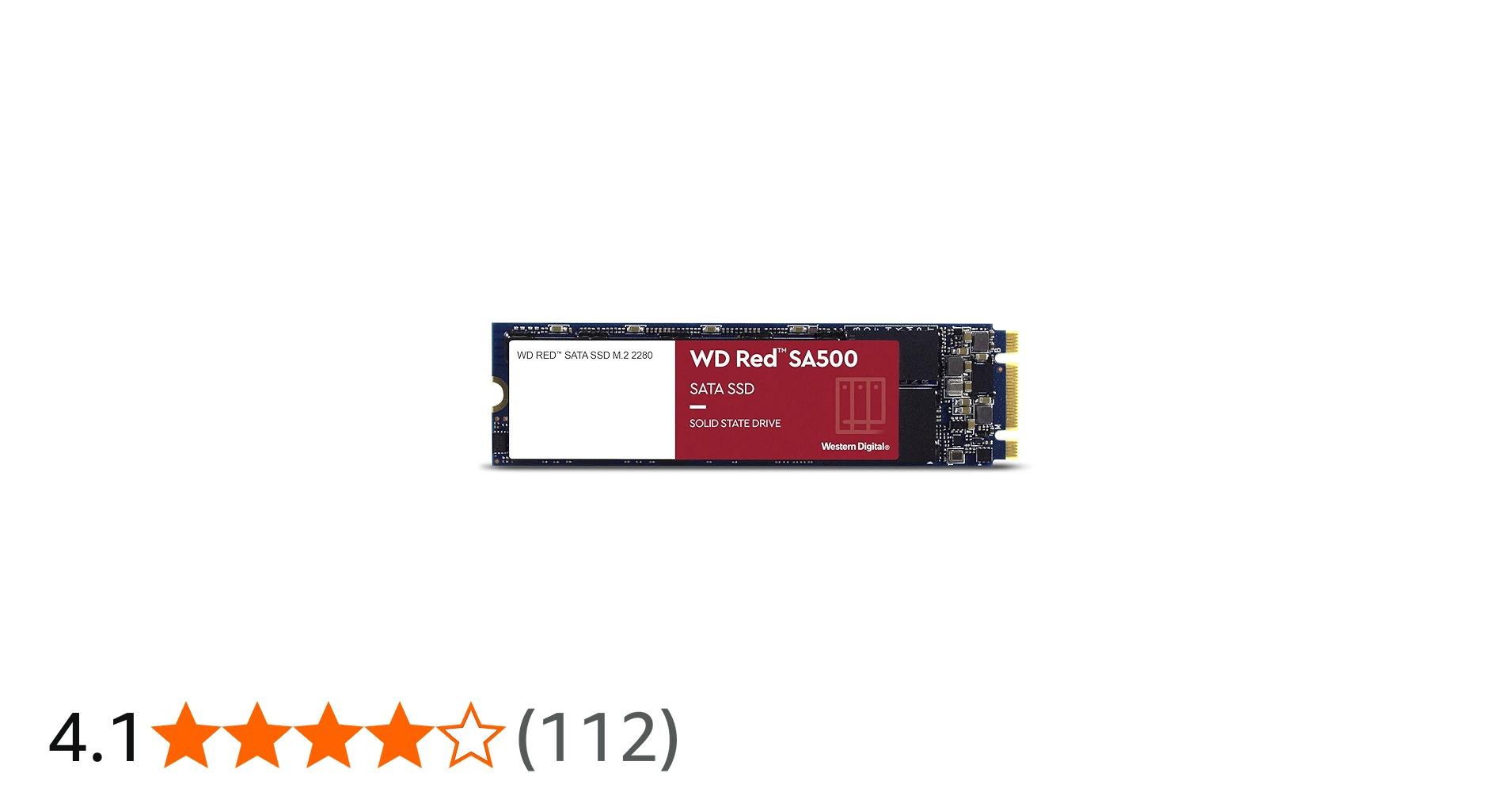 Amazon | Western Digital ウエスタンデジタル 内蔵SSD 500GB WD Red